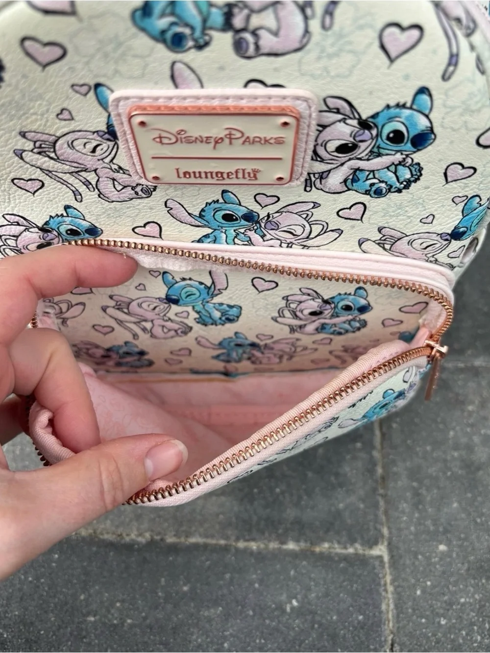 Disney Parks Stitch Loungefly - Angel and stitch Loungefly Backpack